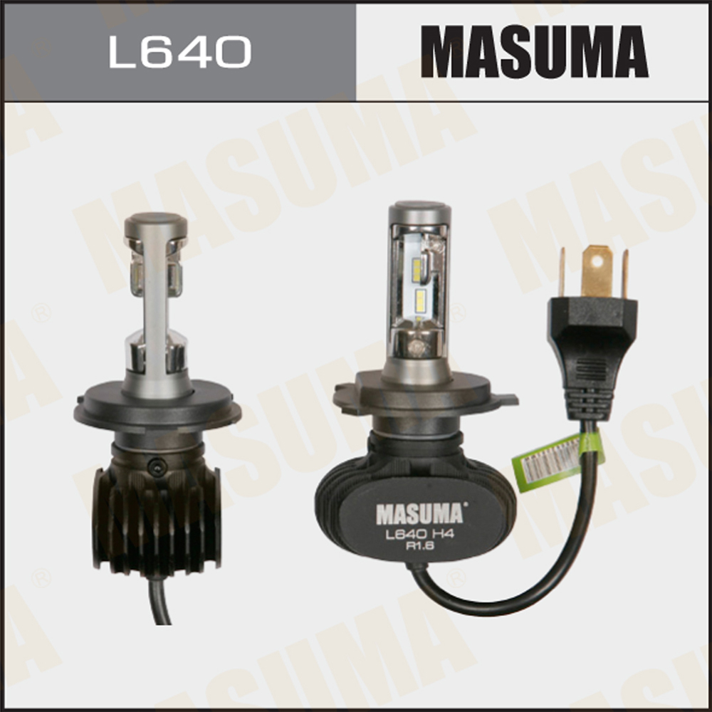 Лампа светодиодная H4 (уп 2 шт) - Masuma L640
