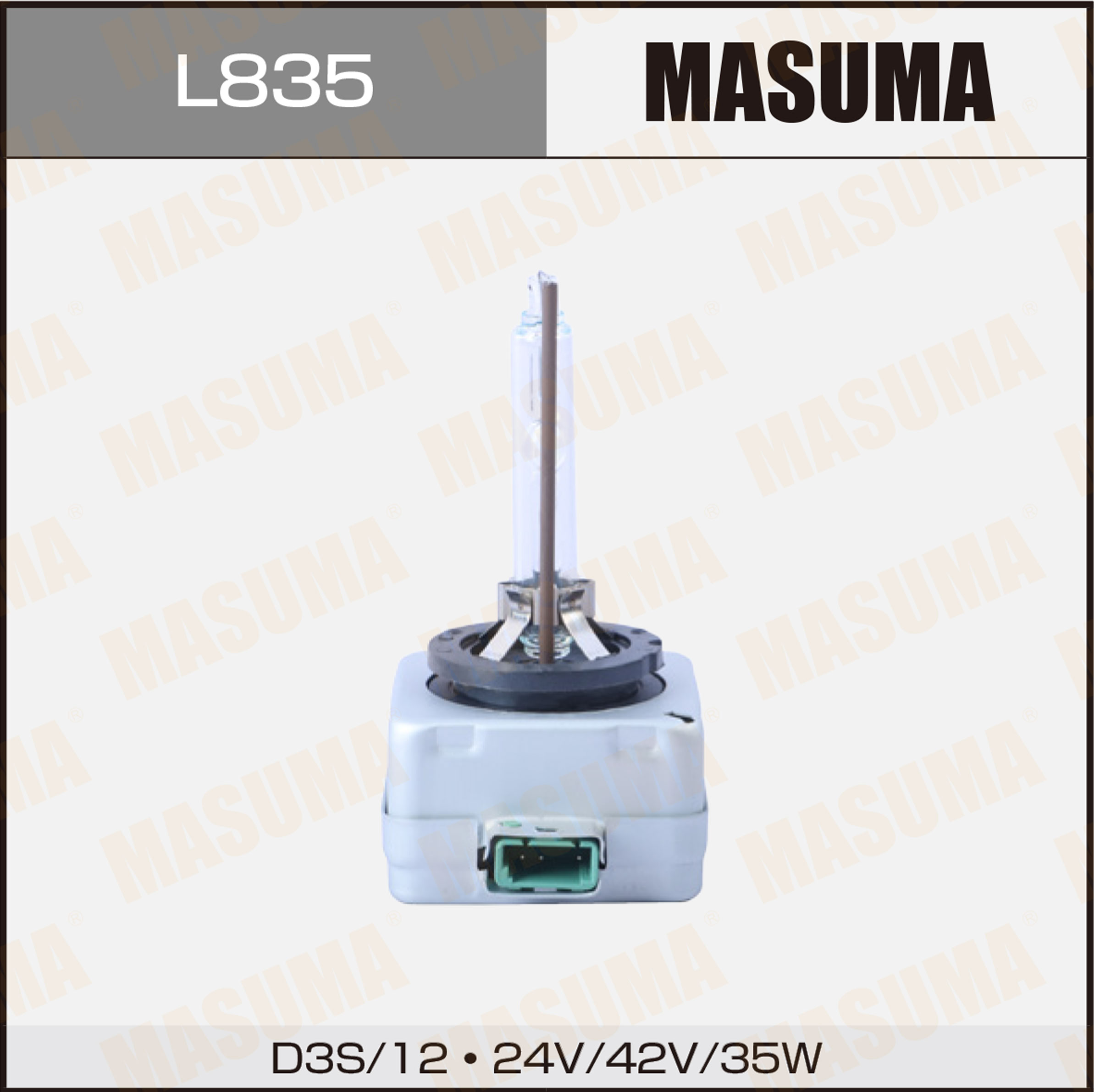 Лампа ксеноновая D4S 12В 35Вт - Masuma L835