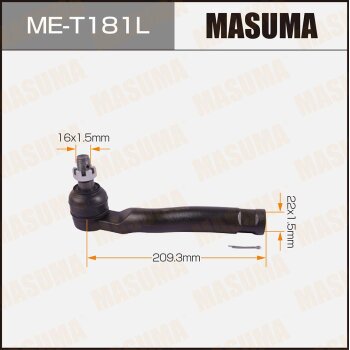 | перед лев | - Masuma ME-T181L