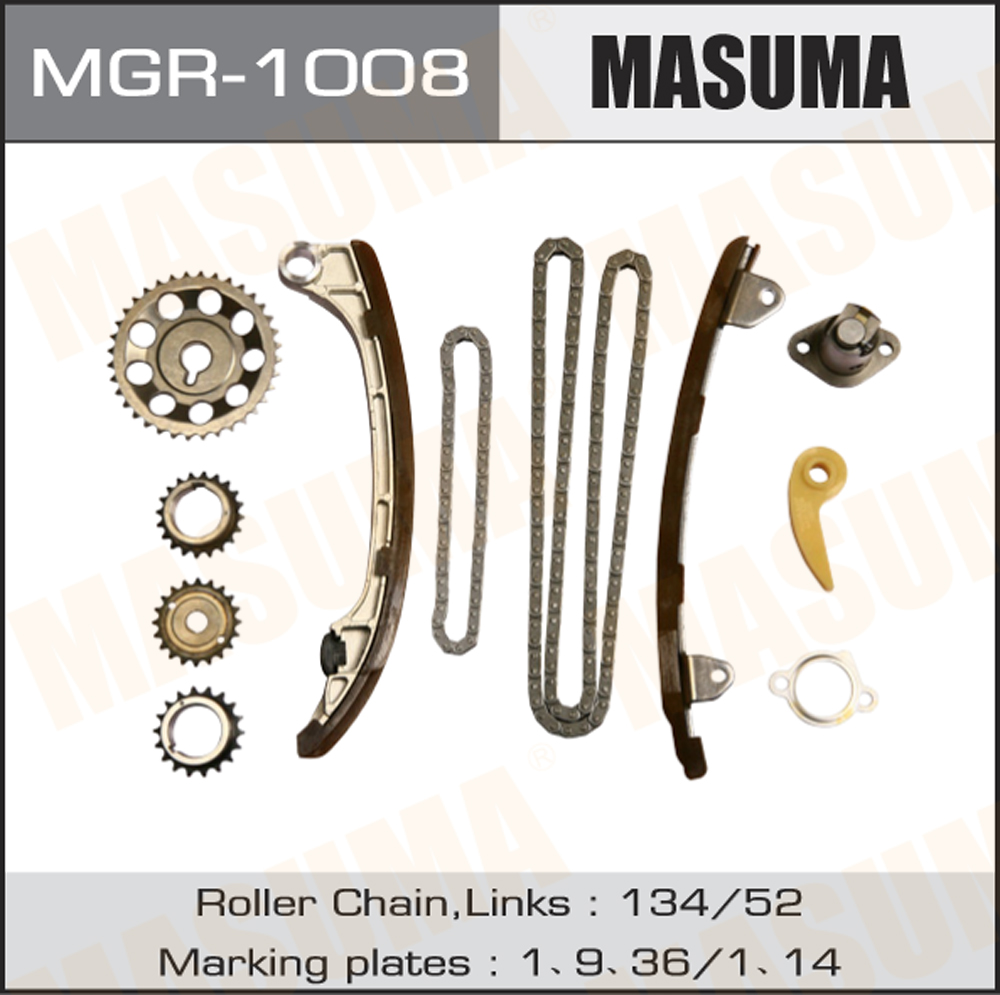 Комплект цепи ГРМ - Masuma MGR-1008
