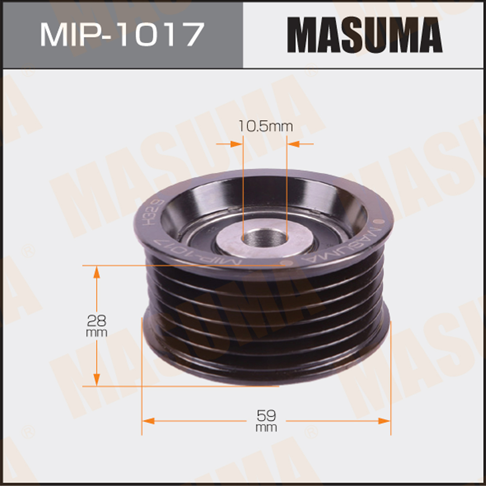Ролик обводной приводного ремня - Masuma MIP-1017