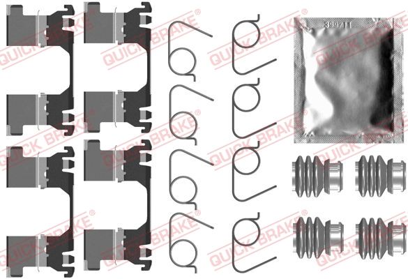 Комплект монтажный тормозных колодок Suzuki SX4/Vitara 13> - Quick Brake 109-0091