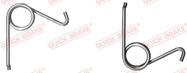 Пружинка ручника Peugeot 307/Citroen C4 99> - Quick Brake 113-0522