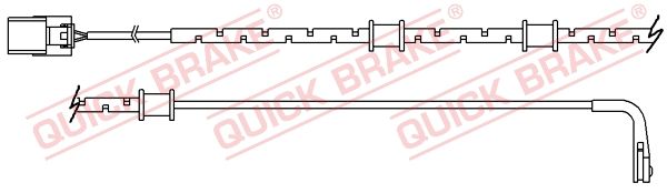Датчик износа тормозных колодок jaguar c2p24219 - Quick Brake WS 0370 A