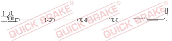 Датчик износа тормозных колодок jaguar t4k4054 - Quick Brake WS 0438 A