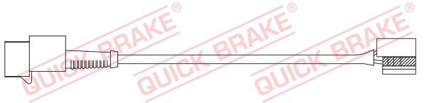 Датчик износа тормозных колодок iveco 42567354 - Quick Brake WS 0439 A