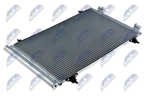 Радиатор кондиционера-, C8 (ea, EB) (02-) 2.0 hdi, jumpy II (vf3_) (07-) 1.6 hdi, scudo (270) (07-) 1.6 jtd, phedra (179) (02-) 2.0 jtd, 807 (E) (02-) - NTY CCS-FT-021