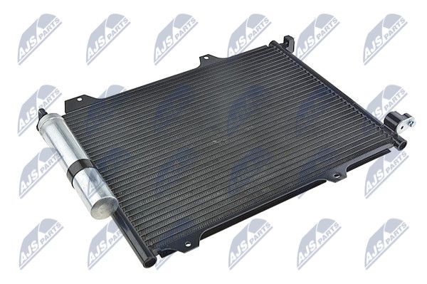 Радиатор кондиционера-, ignis II (03-) 1.3 i 16v, justy III (g3x) (03-) 1.3 i 16V (w/i dryer, black, without pipes) - NTY CCS-SU-004