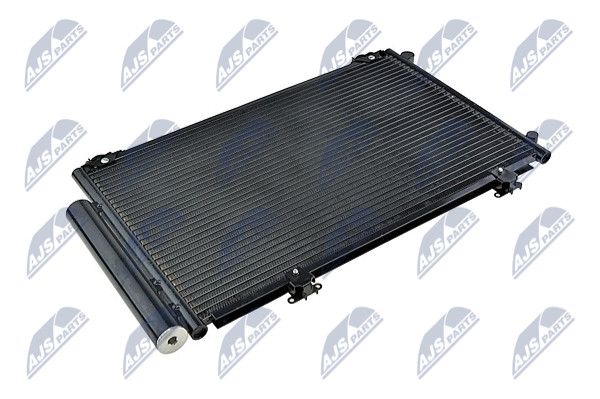 Радиатор кондиционера-, yaris / echo i (#p10) (99-) 1.0 i 16v, yaris / echo verso (#p20) (99-) 1.3 i 16V (w/i dryer, black) - NTY CCS-TY-002