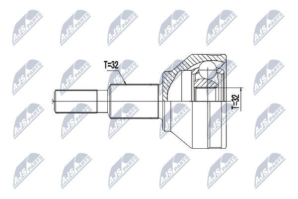 Шрус наружный dodge journey 08-, fiat freemont 11- /front/rear/ - NTY NPZ-CH-029