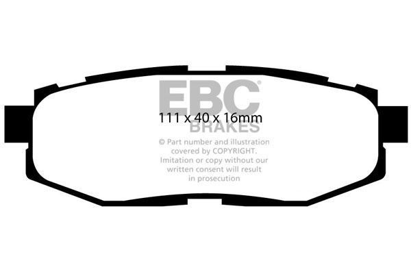 Ultimax | перед | - EBC DP1758