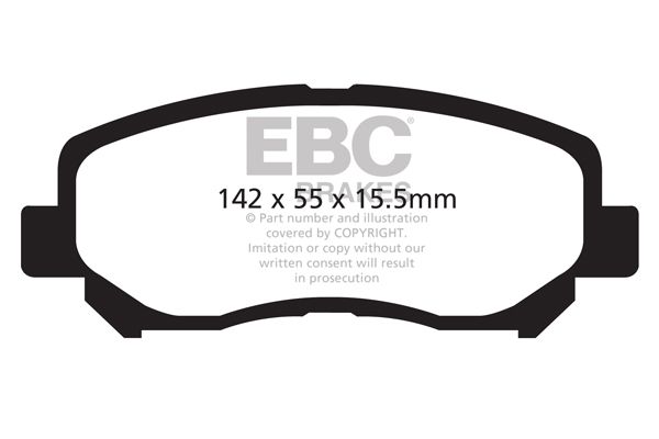 Ultimax | перед | - EBC DPX2134