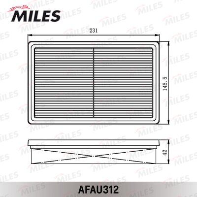Фильтр воздушный suzuki swift 03- - Miles AFAU312