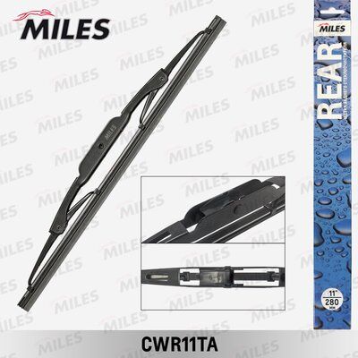 Щётка стеклоочистителя 280 мм (11) задняя - Miles CWR11TA