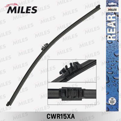Щётка стеклоочистителя 380 мм (15) задняя - Miles CWR15XA