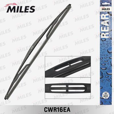 Щётка стеклоочистителя 400 мм (16) задняя - Miles CWR16EA