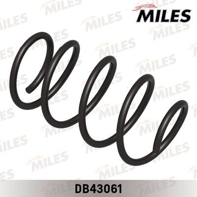 Пружина подвески hyundai ix35/kia sportage 10- передняя - Miles DB43061