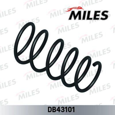 Пружина подвески renault megane i 1.4/1.6/1.8 96-02 передняя - Miles DB43101