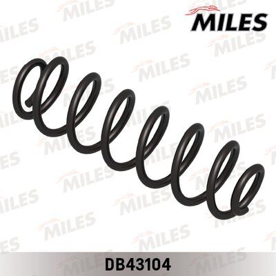 Пружина подвески VW passat 3/05- задняя - Miles DB43104