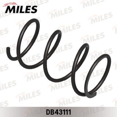 Пружина подвески nissan x-trail 2.0/2.5 01-05 передняя - Miles DB43111