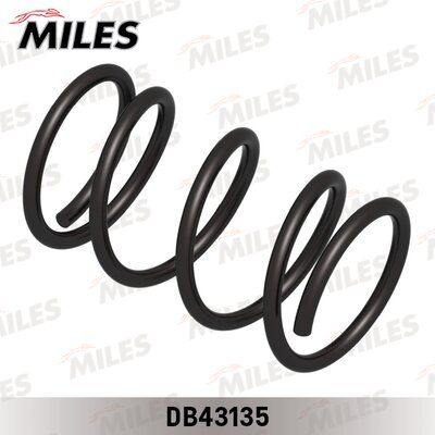 Пружина подвески ford transit 2.0 260s/280s/300s/330s/300m/330m 00-06 передняя - Miles DB43135