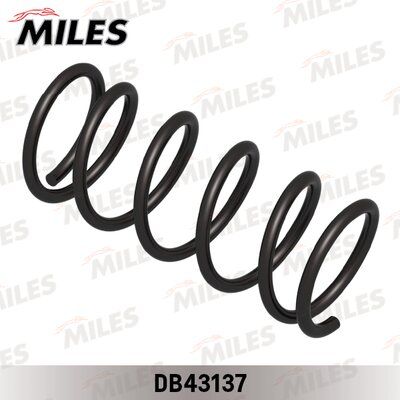 Пружина подвески fiat ducato 02- 1800кг передняя - Miles DB43137