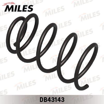 Пружина подвески hyundai accent 1.4/1.6 05- передняя - Miles DB43143