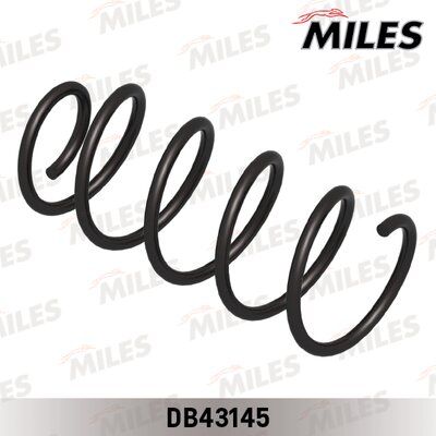 Пружина подвески chevrolet lacetti 1.4/1.6 04- передняя - Miles DB43145