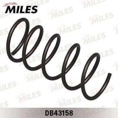 Пружина подвески hyundai elantra 1.6 16V 00-06 передняя - Miles DB43158