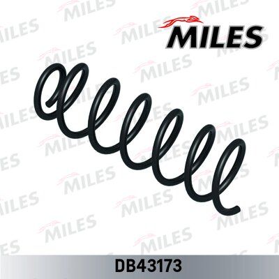 Пружина подвески audi A4 94-00 задняя - Miles DB43173