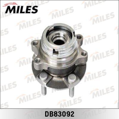 Ступица с подшипником передняя +abs, infiniti FX s51/g v36/m35/37/45/q50/qx50/70 05- awd. - Miles DB83092