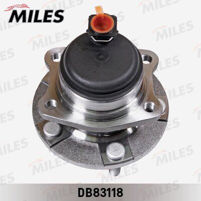 Ступица с подшипником задняя +abs hrysler voyager iii-iv 95-08. - Miles DB83118