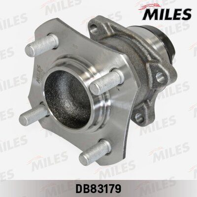 Ступица колеса с подшипником задняя под abs, nissan wingroad 12/ad/expert/tiida/cube 4*100. - Miles DB83179