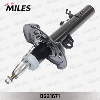 Амортизатор nissan qashqai (j11) RUS 12/13-Пер.прав.газ. - Miles DG21671