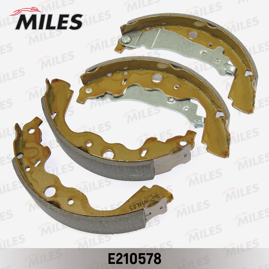 Колодки тормбарrenault logan унив sandero duster 4x2 230x42 Miles E210578 2343₽