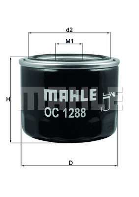 Фильтр масляный - Mahle OC 1288