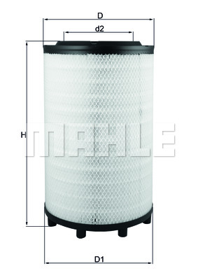 Фильтр воздушный HCV - Mahle LX 3582