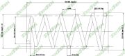 Пружина подвески передней Dacia Duster, Renault Duster 1.6 16V 4X4 10> - SENSEN SCP10095