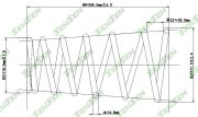 Пружина подвески задней lexus: RX (mcu_) 03- - SENSEN SCP10118