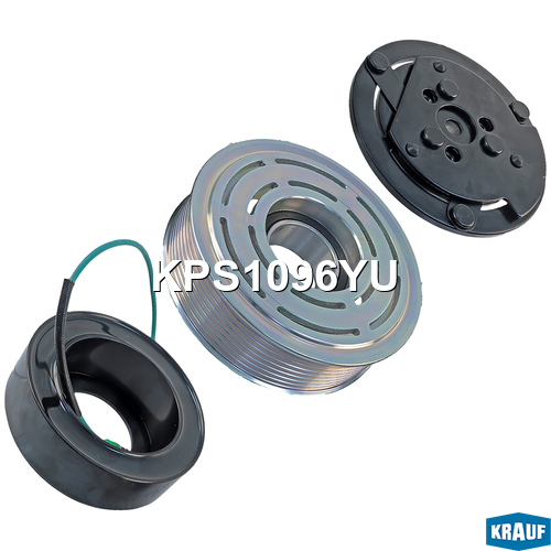 Шкив компрессора кондиционера в сборе - Krauf KPS1096YU