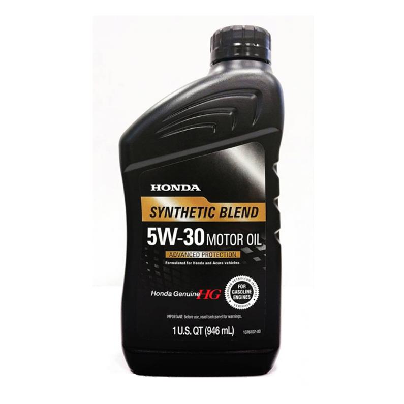 5w-30 HG Synthetic Blend API SN, ilsac gf-5 0,946л (полусинт.мотор.масло) - Honda 08798-9134