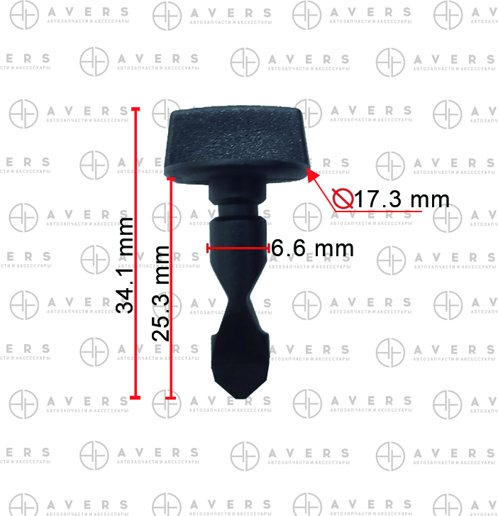 Болт - AVERS 6Q0807643