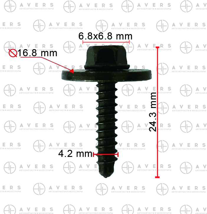 Болт - AVERS 11570498