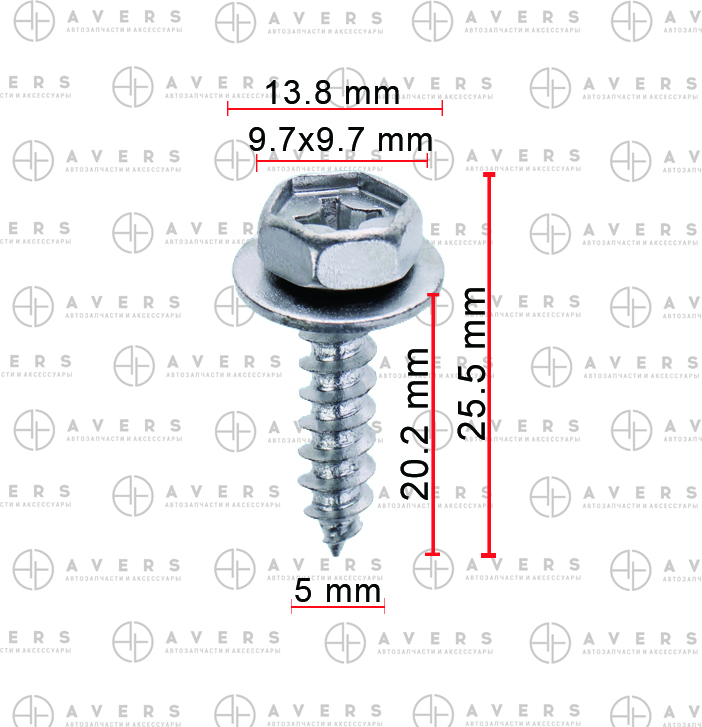 Винт - AVERS 9015950316