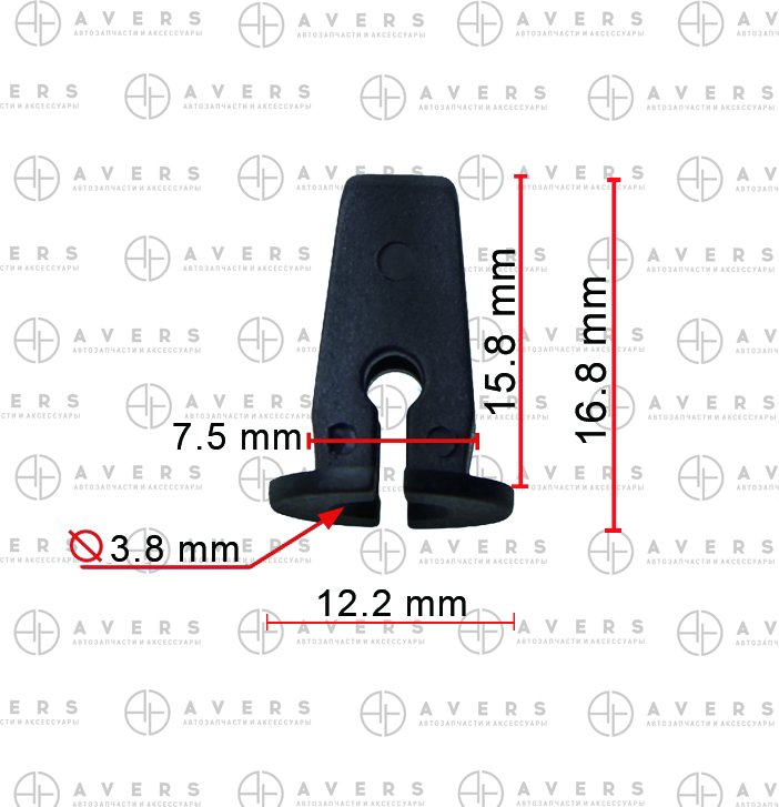 Крепеж - AVERS 6N0809966A