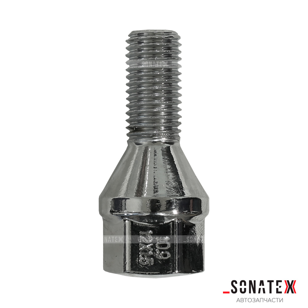 Болт конус 12*1,5*24 СН 19 артикул b001/12419 Renault Logan - Sonatex 102595