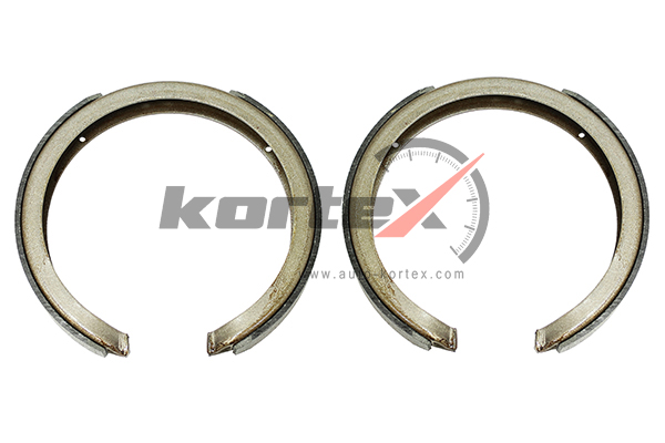 Колодки тормозные барабанные  ssangyong actyon/rexton/kyron к-т(ручника) - KORTEX KS049STD