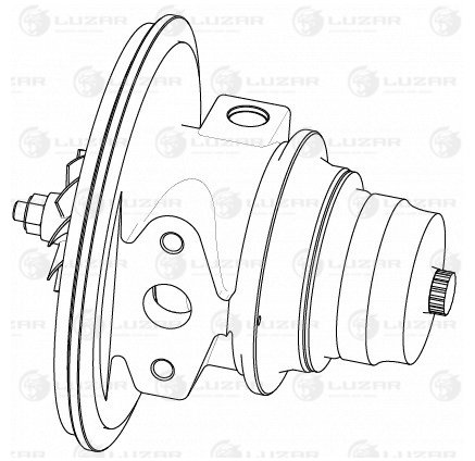 Турбокомпрессор б/корп. (картридж) - Luzar LAT 5023