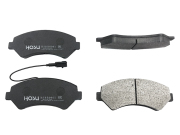 Колодки тормозные перед peugeot boxer 06-/fiat ducato/citroen jumper (1 датчик износа) - HOSU HSBR0061