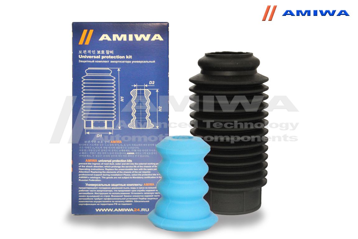 Защитный комплект амортизатора универсальный - Amiwa KR84622